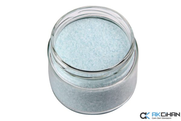 Pastel Blue Crushed Glass
